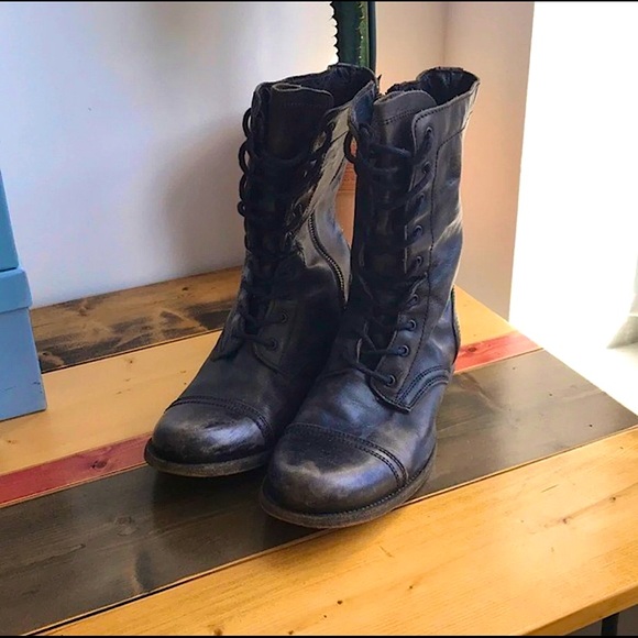 Allsaints Leather Boots RARE - Size 44 (11) main image 8